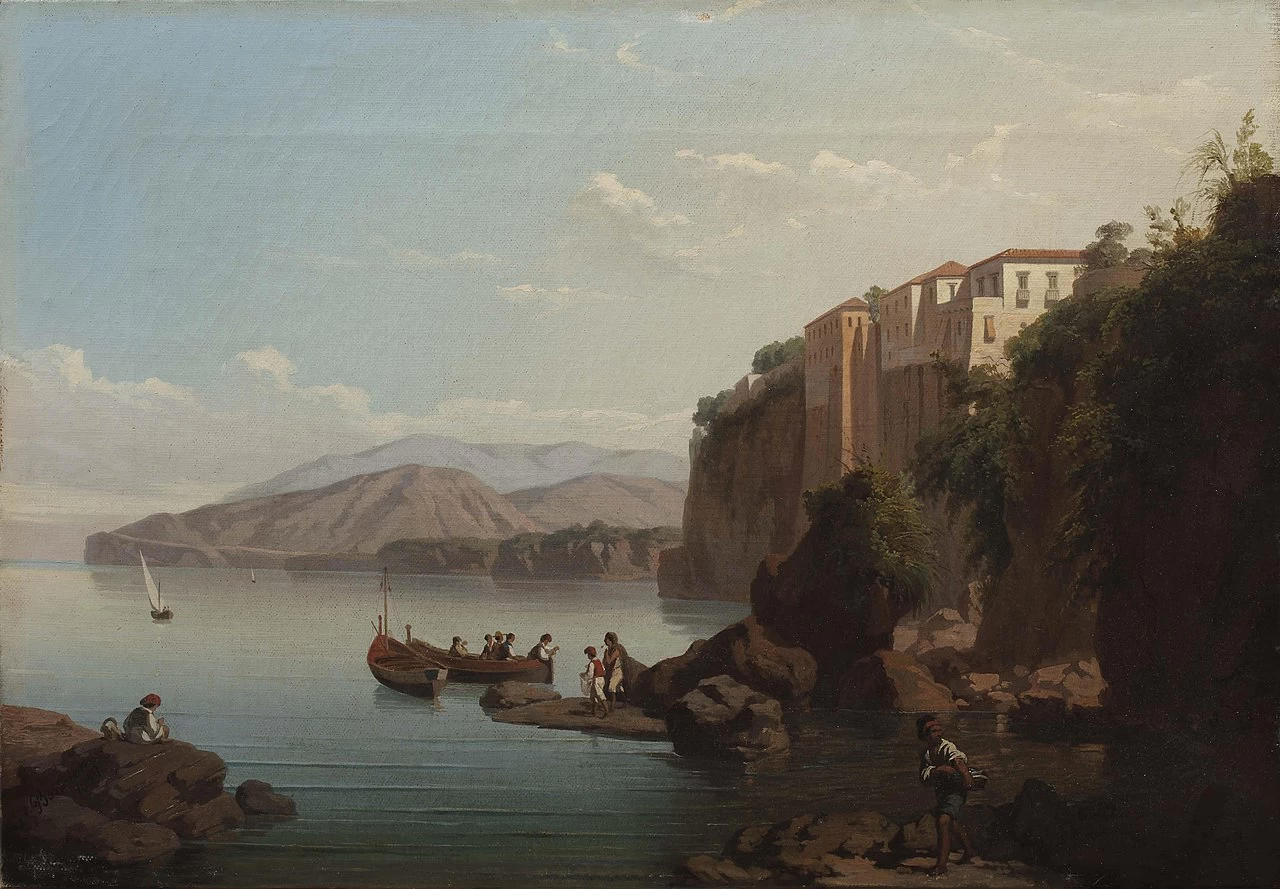 La casa di Tarquato Tasso a Sorrento, 1859